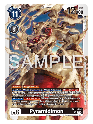 EX11-044 SR Pyramidimon