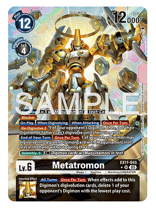 EX11-045 (Alternate Art) Metatromon