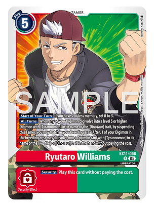 EX11-056 R Ryutaro Williams