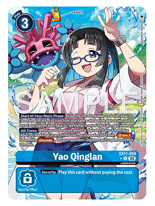 EX11-058 (Alternate Art) Yao Qinglan