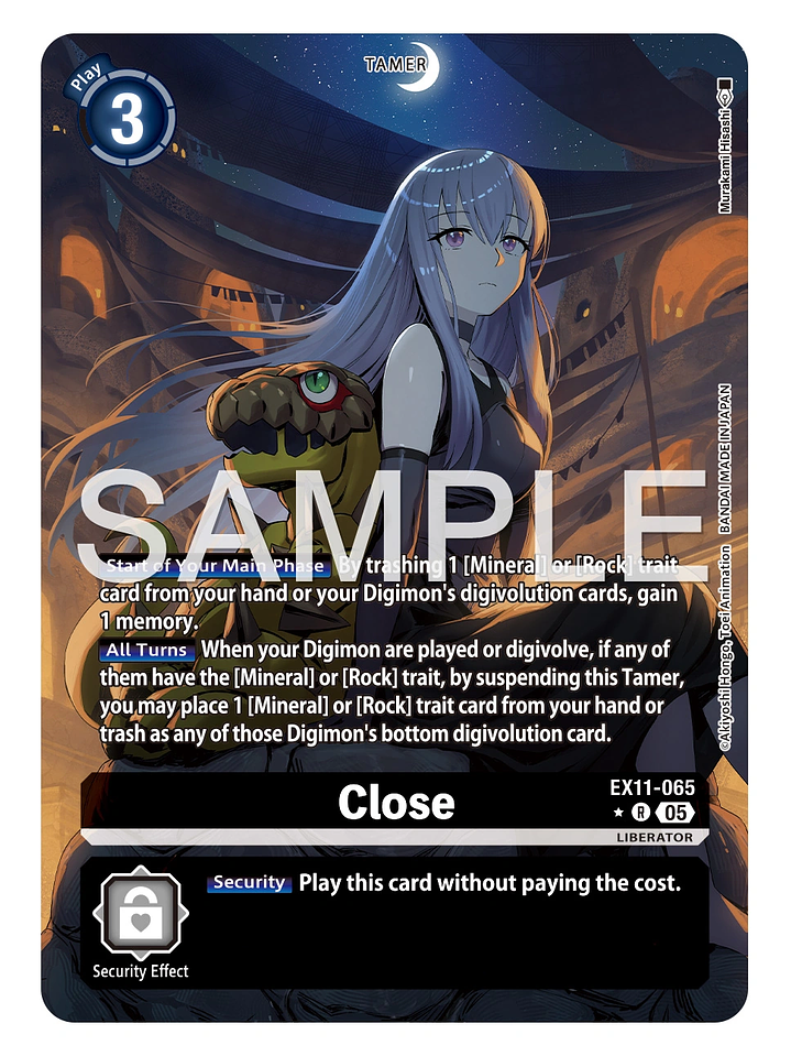 EX11-065 (Alternate Art) Close 1