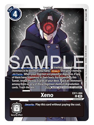 EX11-066 (Limited Foil) Xeno