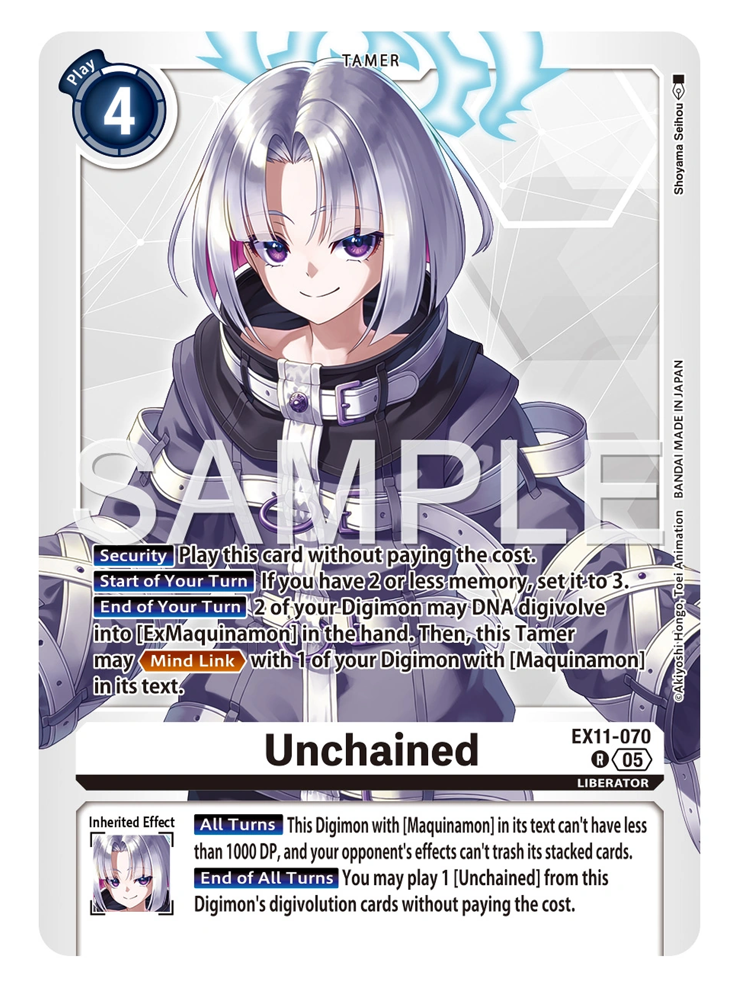 EX11-070 R Unchained 1