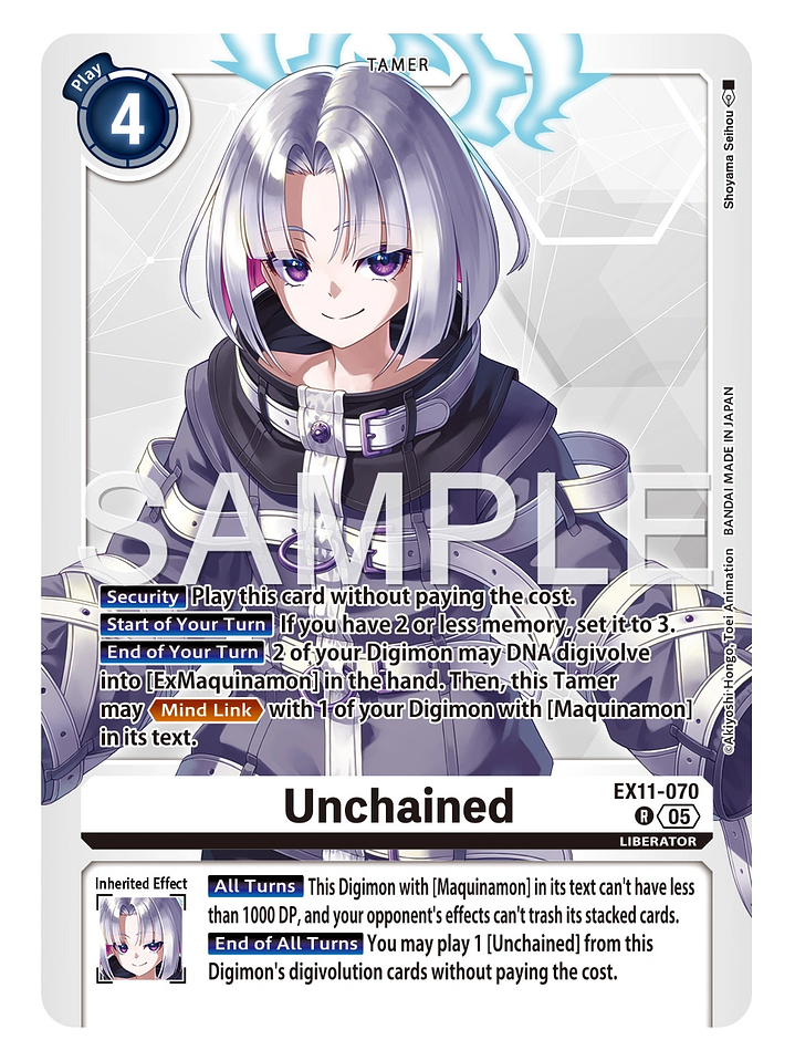 EX11-070 R Unchained 1