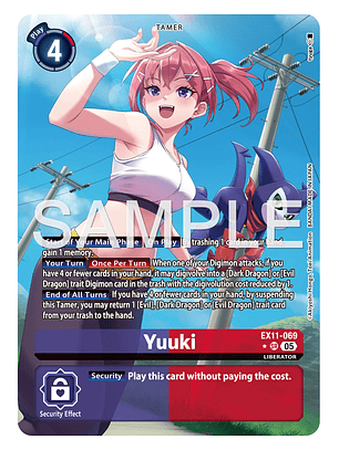 EX11-069 (Alternate Art) Yuuki
