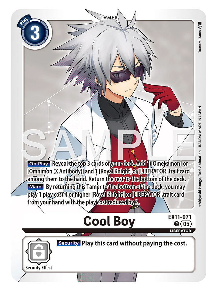 EX11-071 R Cool Boy 1
