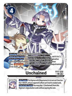 EX11-070 (Alternate Art) Unchained