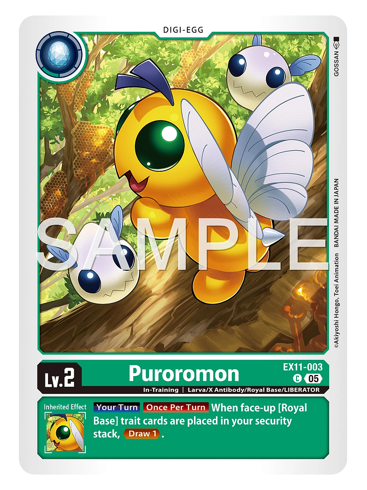 EX11-003 (Limited Foil) Puroromon 1