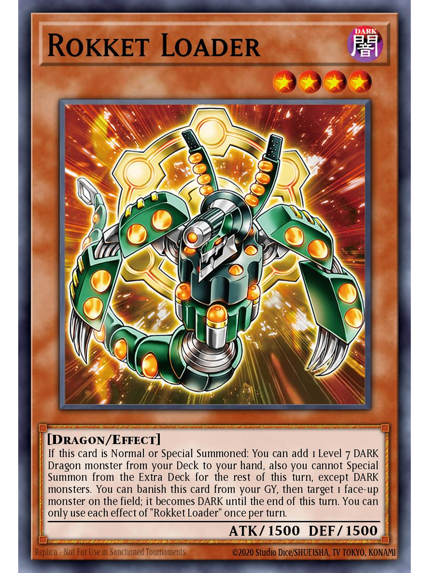 Rokket Loader - BPRO-EN001 - Ultra Rare 1st Edition 1