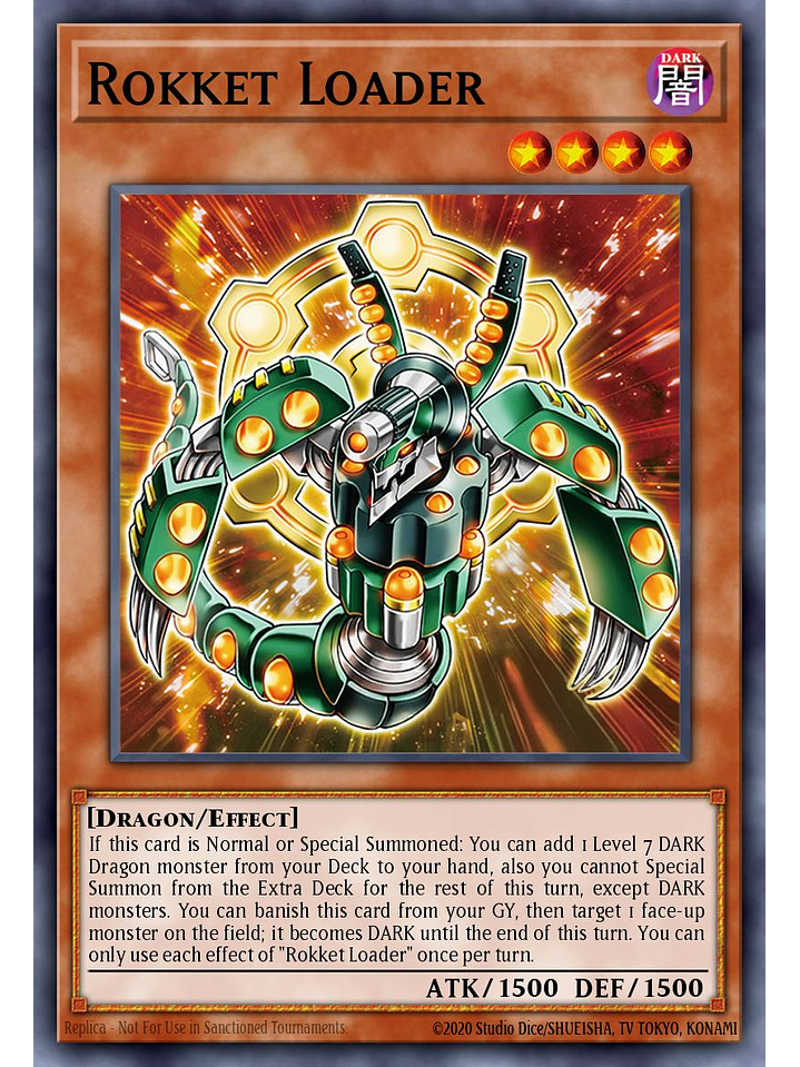 Rokket Loader - BPRO-EN001 - Ultra Rare 1st Edition 1