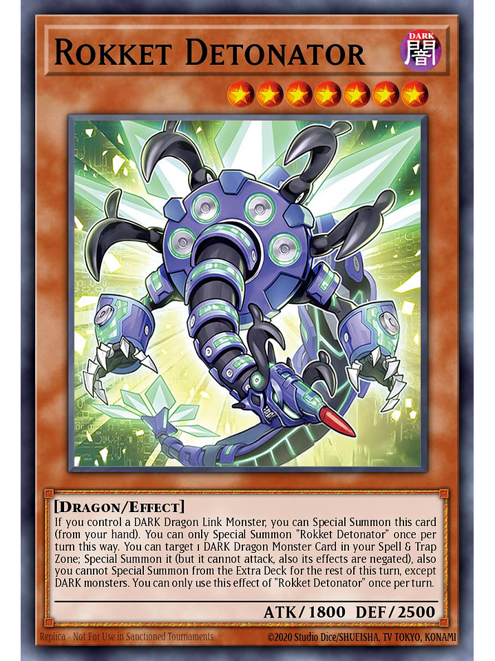 Rokket Detonator - BPRO-EN003 - Common 1st Edition 1