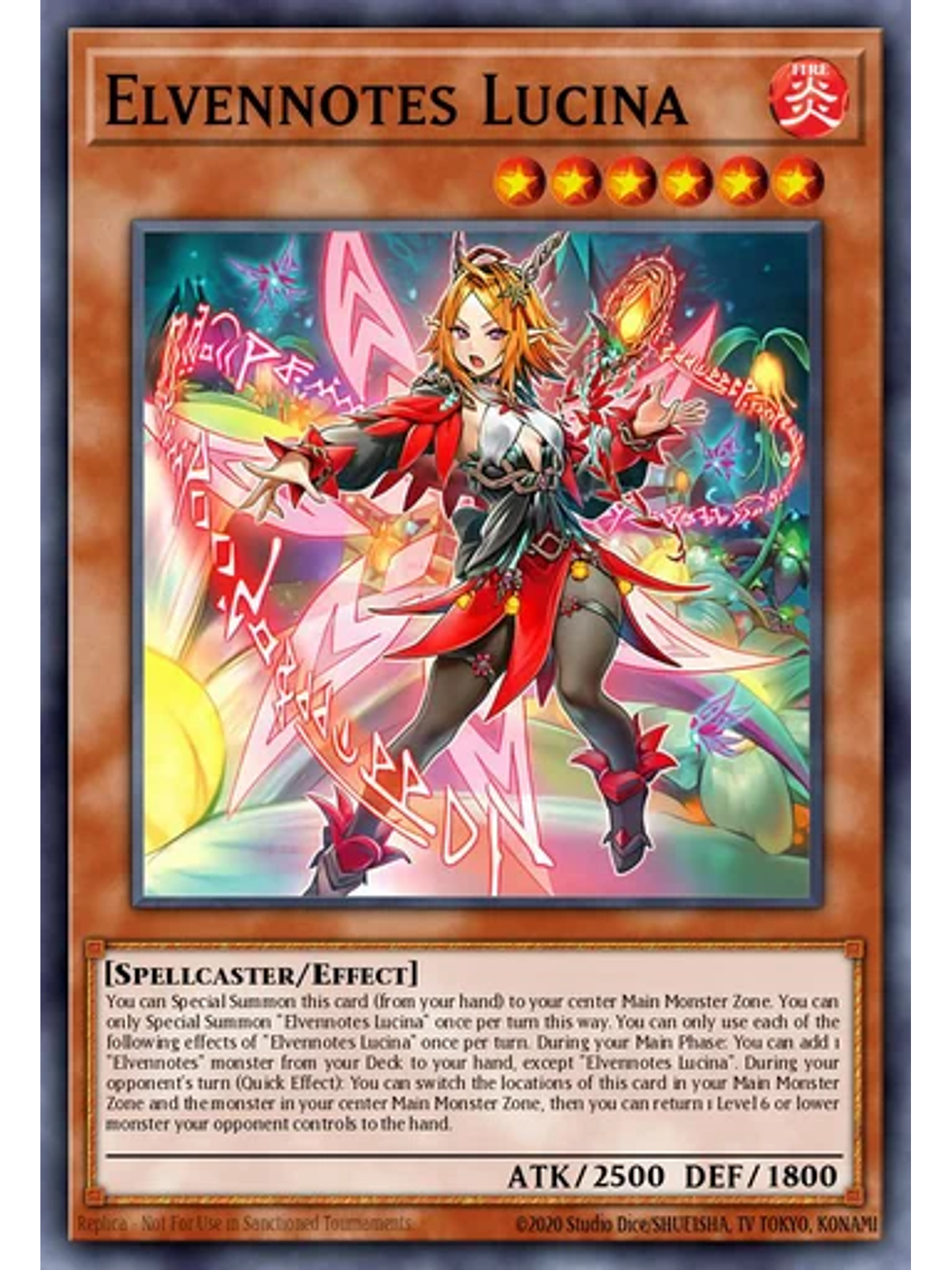 Elfnote Lucina - BPRO-EN010 - Secret Rare 1st Edition 1