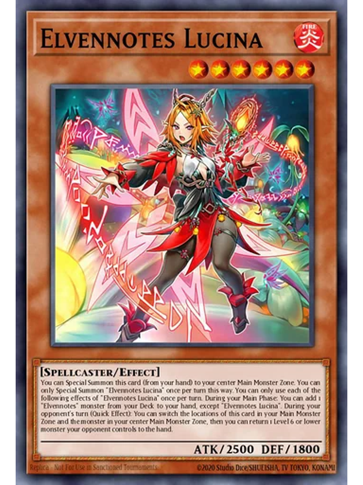 Elfnote Lucina - BPRO-EN010 - Secret Rare 1st Edition 1