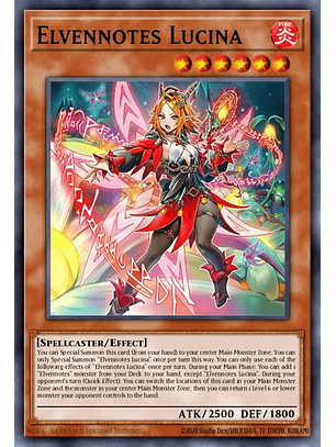 Elfnote Lucina - BPRO-EN010 - Starlight Rare 1st Edition