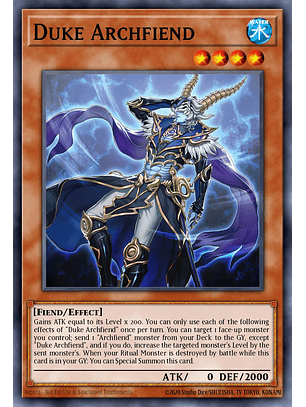 Duke Archfiend - BPRO-EN015 - Common 1st Edition