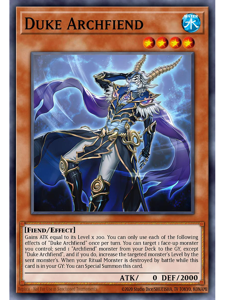 Duke Archfiend - BPRO-EN015 - Common 1st Edition 1