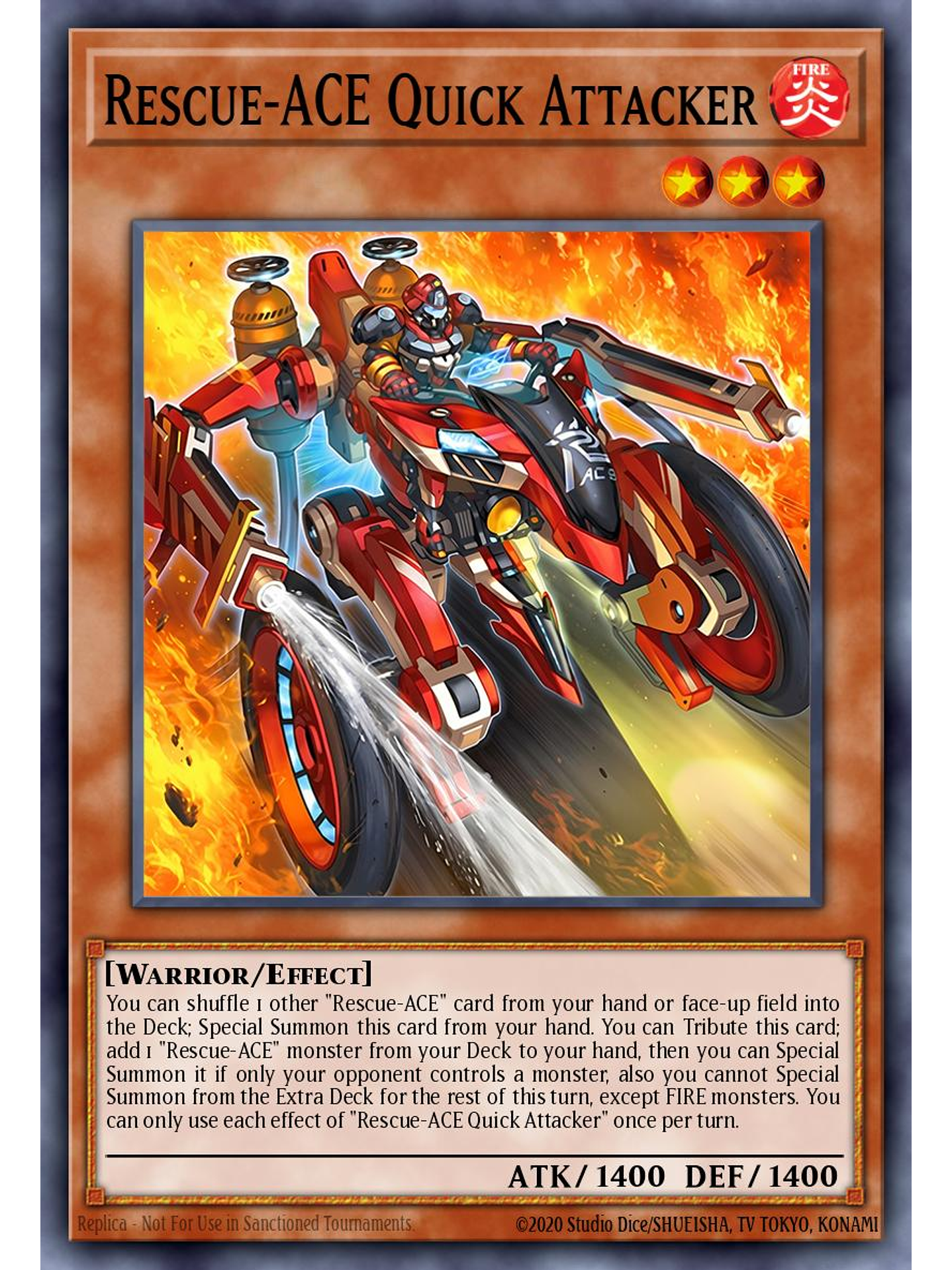 Rescue-ACE Quick Attacker - BPRO-EN023 - Ultra Rare 1st Edition 1