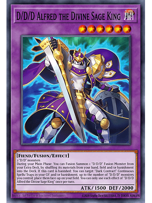 D/D/D Alfred the Divine Sage King - BPRO-EN033 - Common 1st Edition