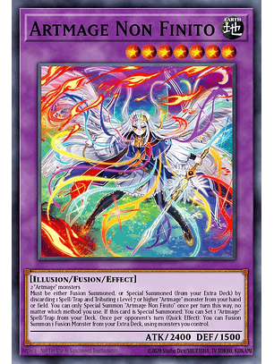 Artmage Non-Finito - BPRO-EN035 - Starlight Rare 1st Edition