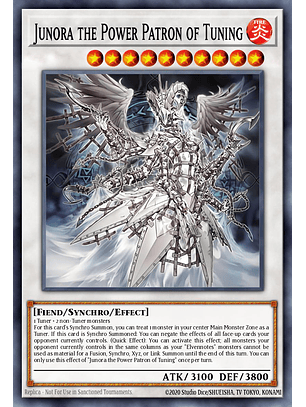 Junora the Power Patron of Tuning - BPRO-EN039 - Super Rare 1st Edition
