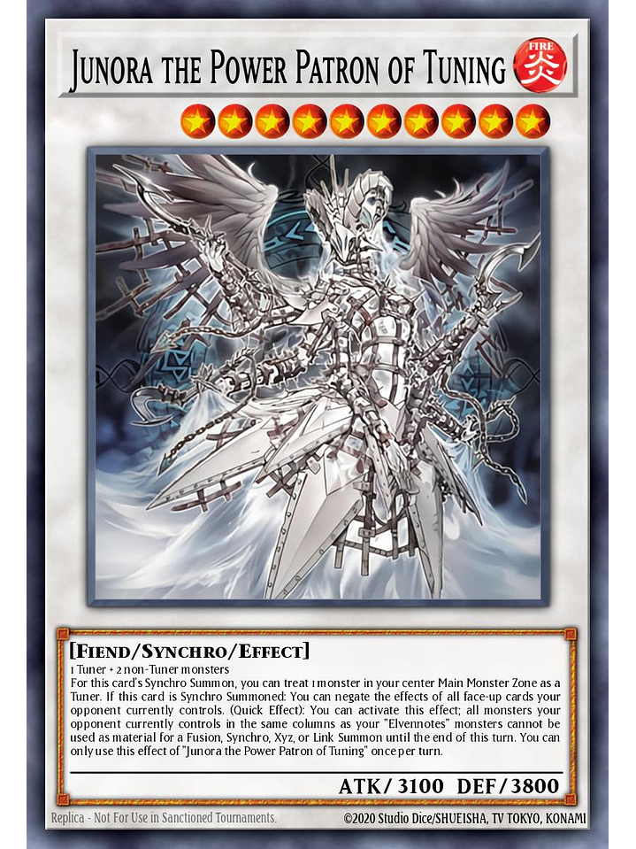 Junora the Power Patron of Tuning - BPRO-EN039 - Super Rare 1st Edition 1