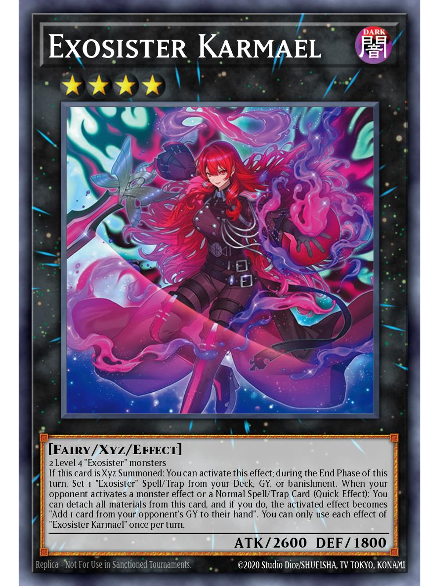 Exosister Karmael - BPRO-EN044 - Ultra Rare 1st Edition 1