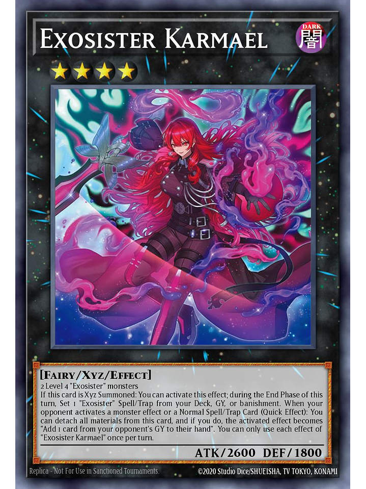 Exosister Karmael - BPRO-EN044 - Starlight Rare 1st Edition 1