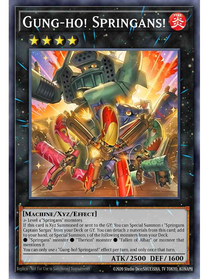 Gung-Ho! Springans! - BPRO-EN045 - Common 1st Edition 1