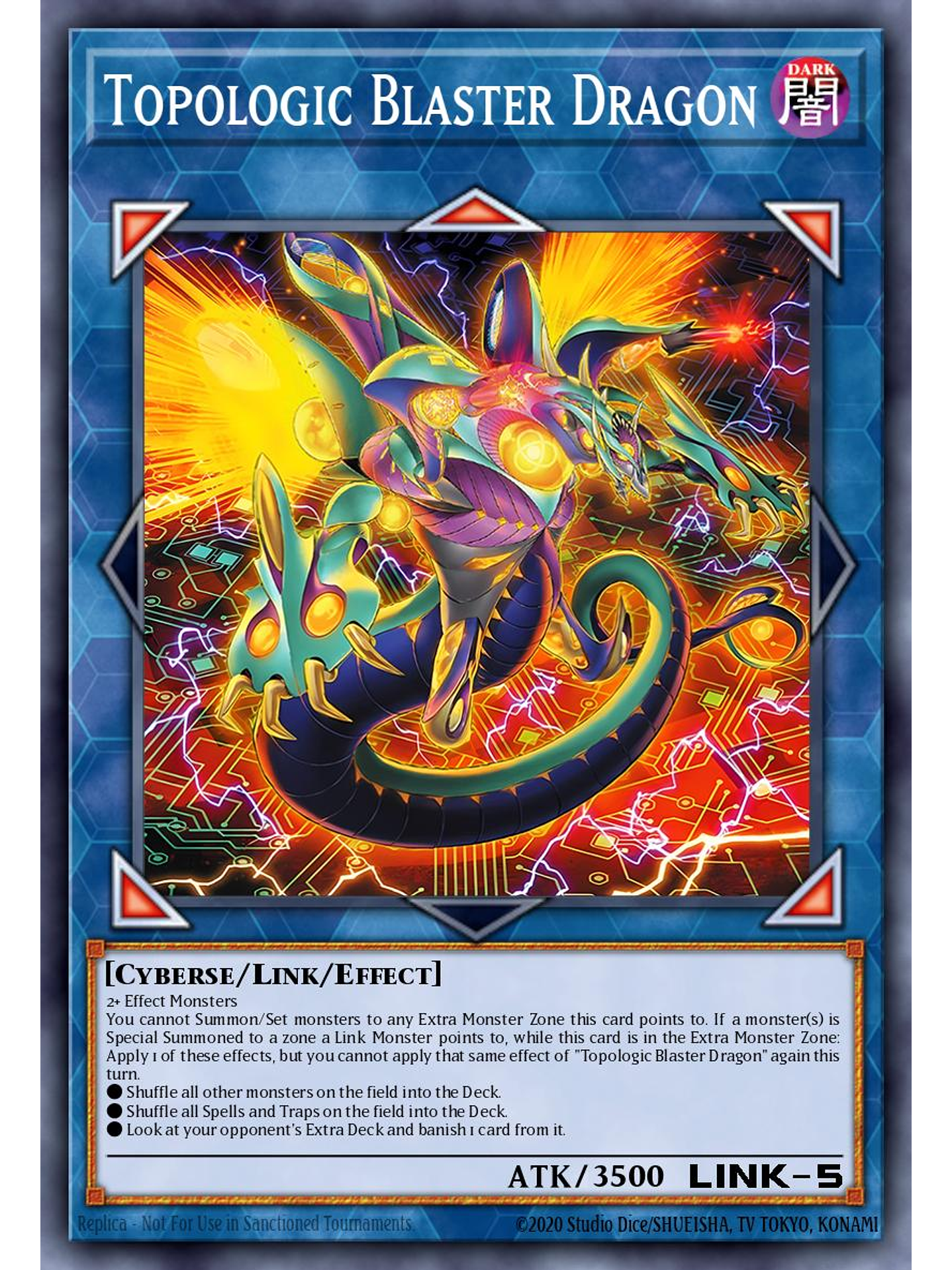 Topologic Blaster Dragon - BPRO-EN046 - Secret Rare 1st Edition 1