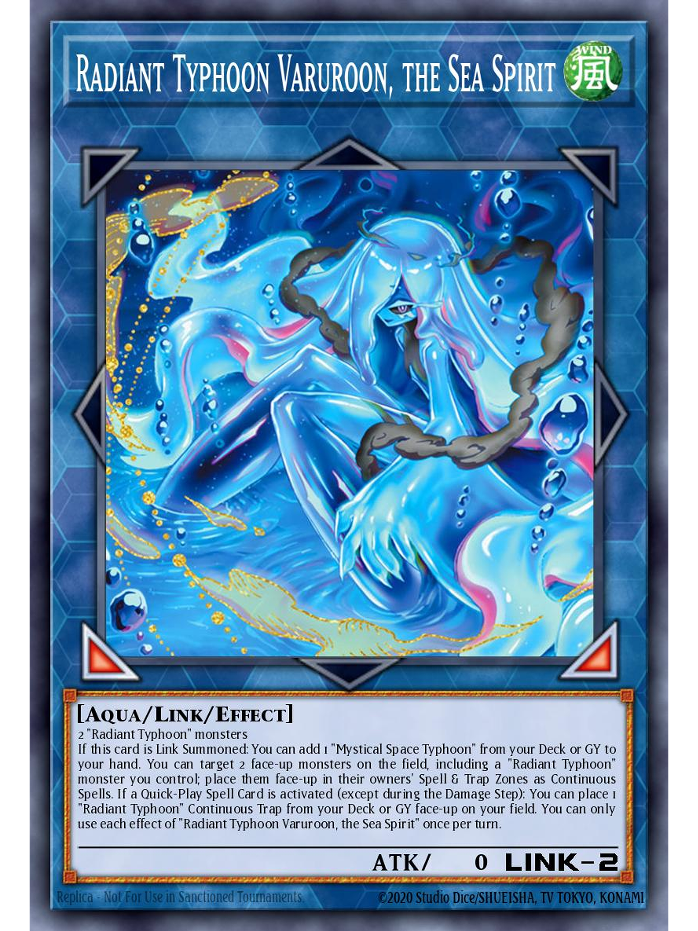 Radiant Typhoon Varuroon, the Marine Eidolon - BPRO-EN049 - Starlight Rare 1st Edition 1