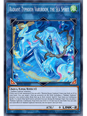 Radiant Typhoon Varuroon, the Marine Eidolon - BPRO-EN049 - Starlight Rare 1st Edition