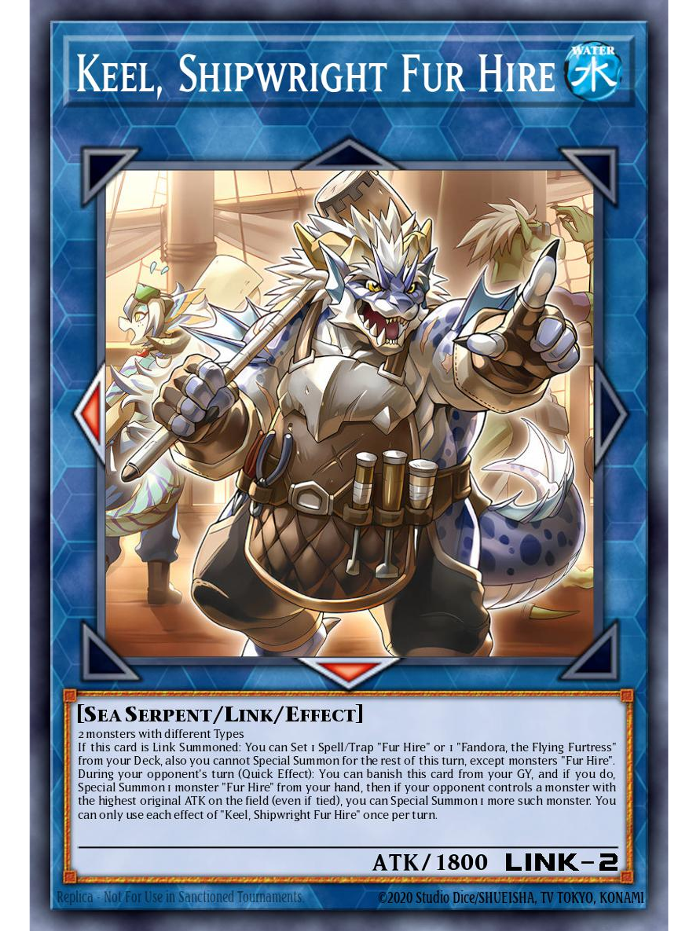 Keel, Shipwright Fur Hire - BPRO-EN050 - Common 1st Edition 1