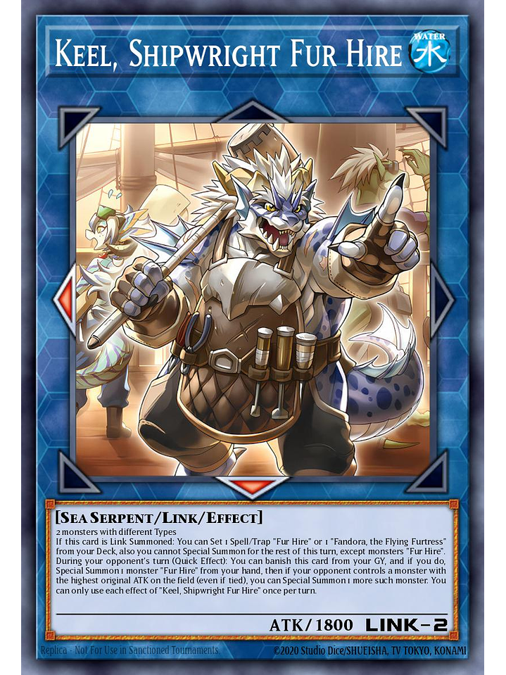 Keel, Shipwright Fur Hire - BPRO-EN050 - Common 1st Edition 1