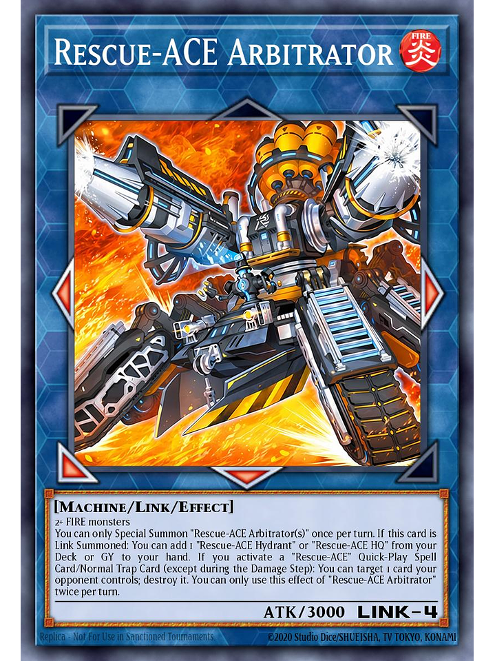 Rescue-ACE Arbitrator - BPRO-EN051 - Starlight Rare 1st Edition 1