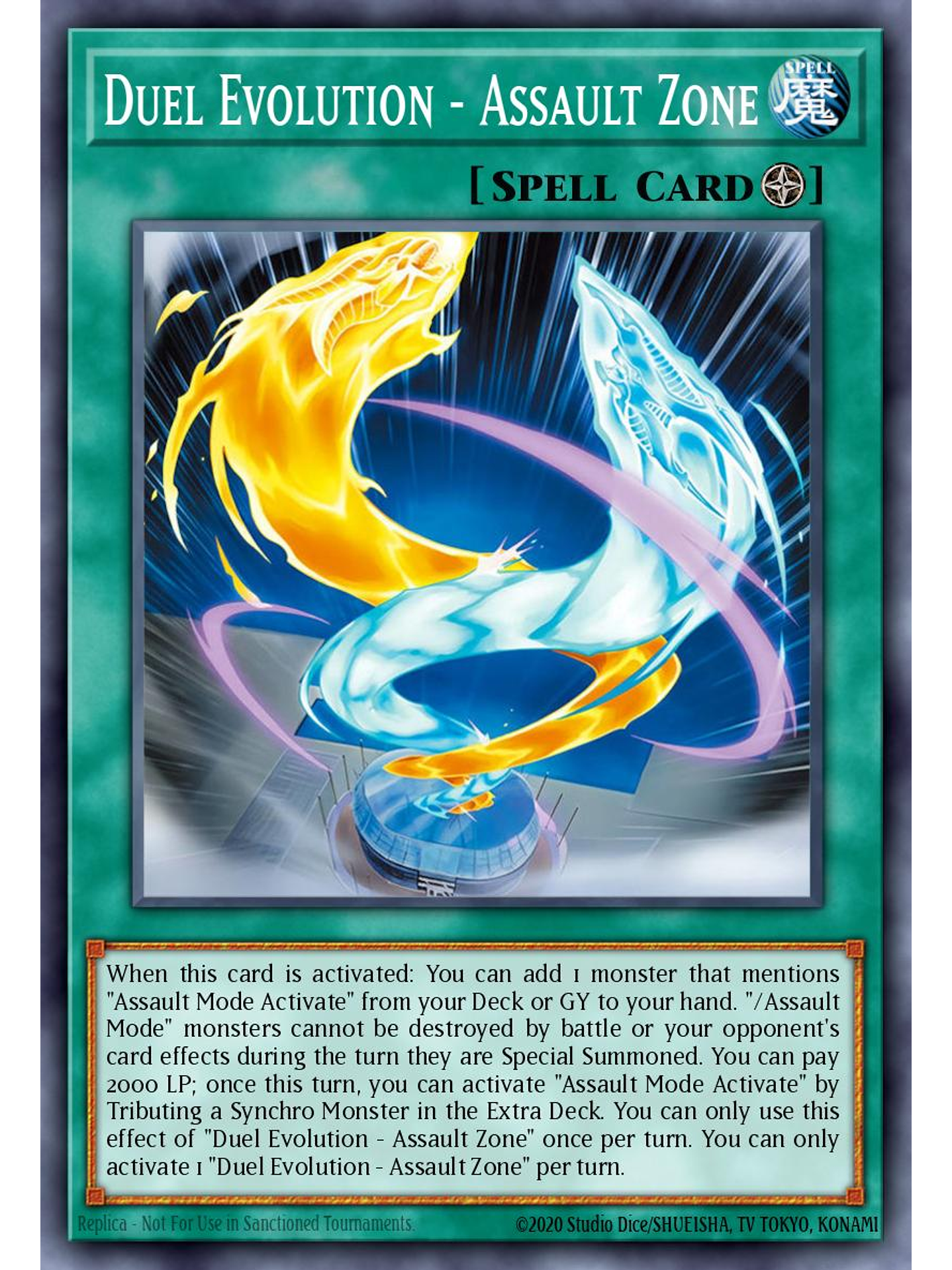 Duel Evolution - Assault Zone - BPRO-EN054 - Common 1st Edition 1