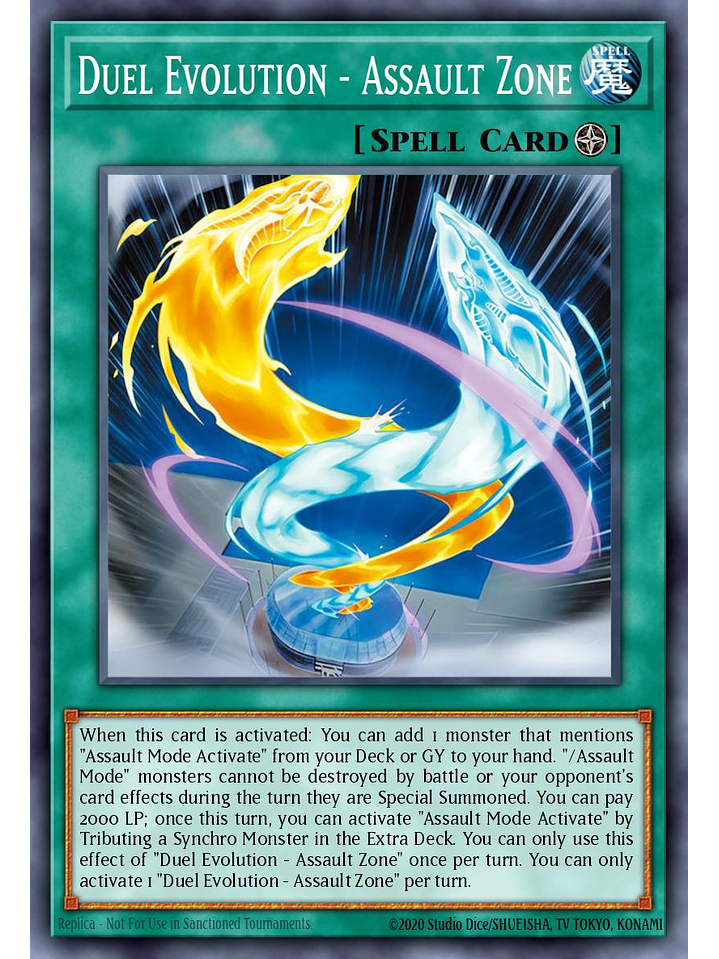 Duel Evolution - Assault Zone - BPRO-EN054 - Common 1st Edition 1