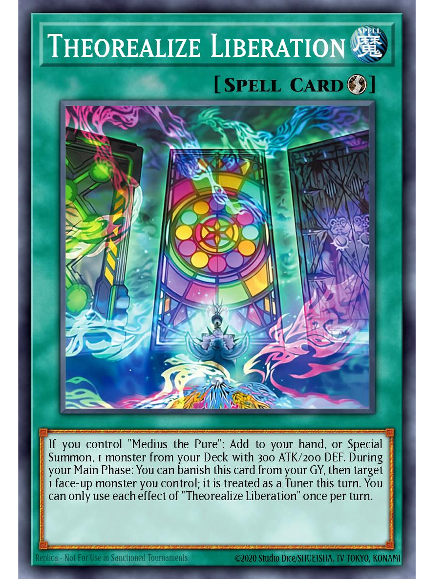 Theorealize Liberation - BPRO-EN058 - Common 1st Edition 1