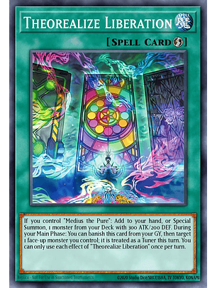 Theorealize Liberation - BPRO-EN058 - Common 1st Edition