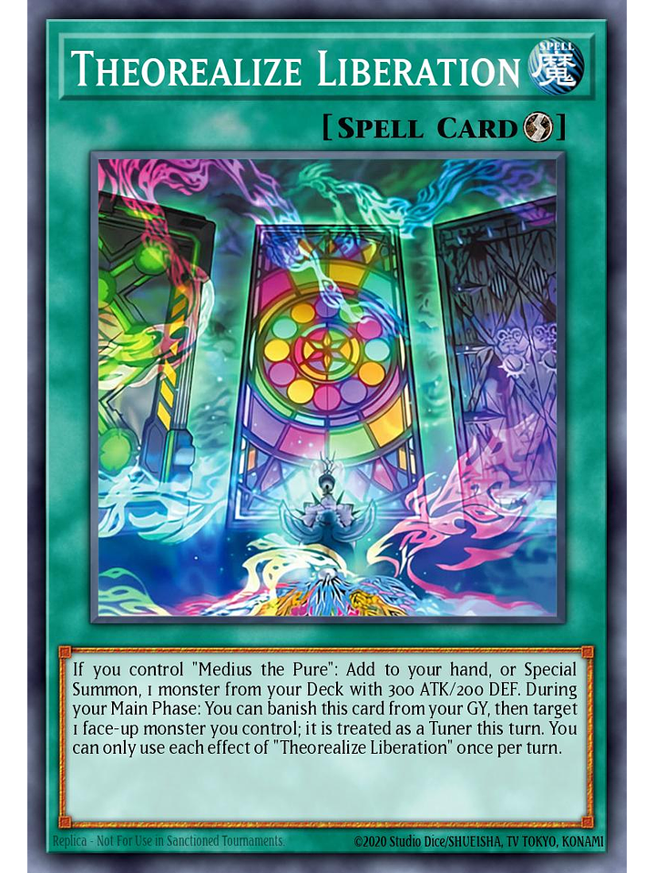 Theorealize Liberation - BPRO-EN058 - Common 1st Edition 1