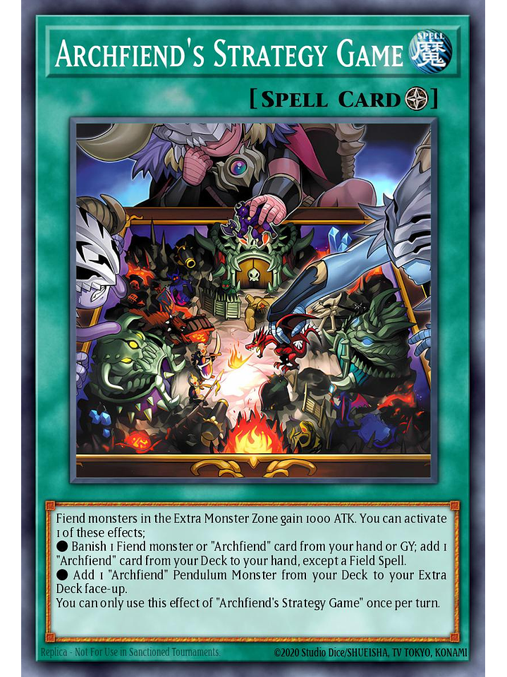Archfiend Strategy - BPRO-EN060 - Common 1st Edition 1
