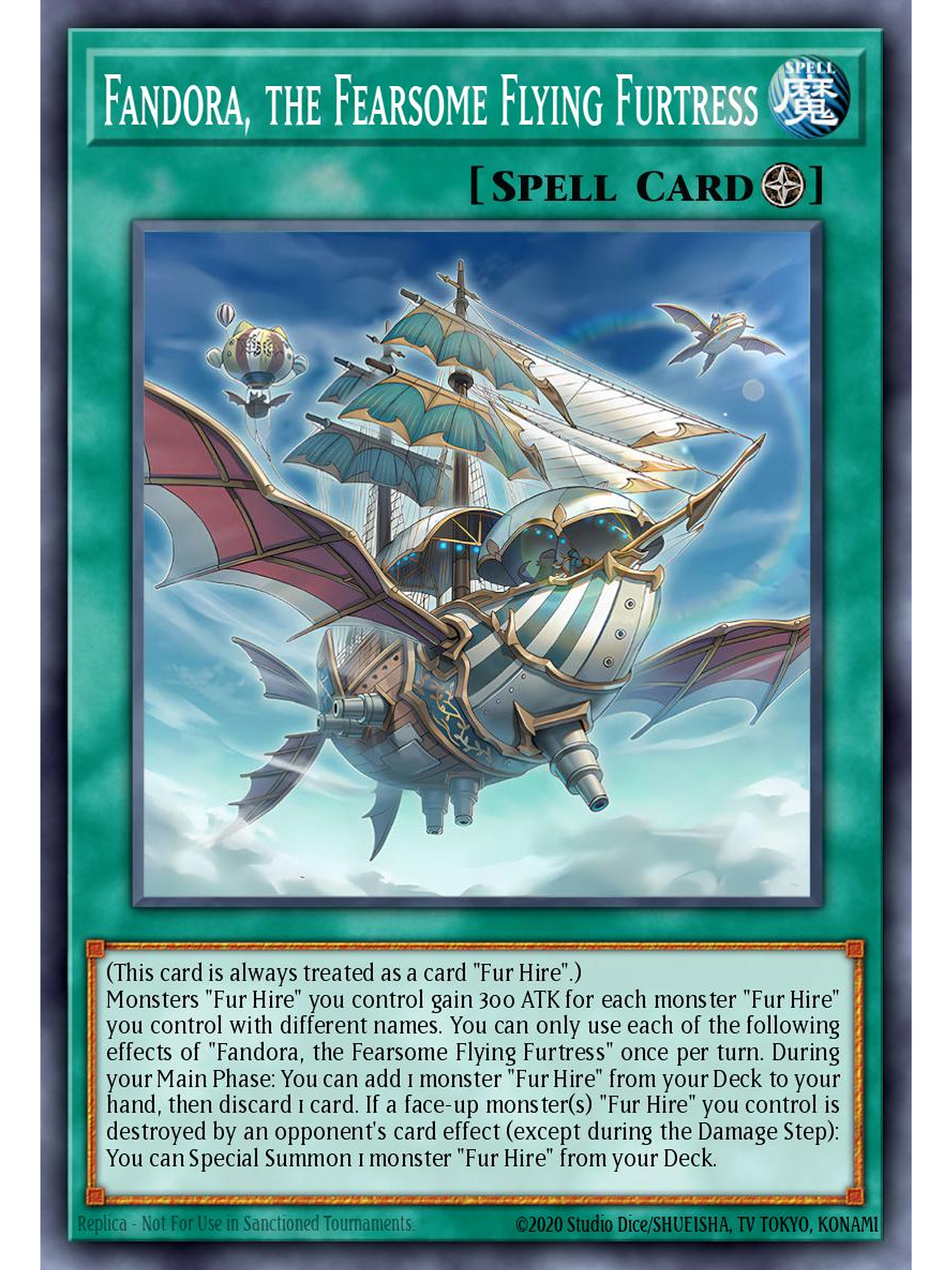 Fandora, the Flying Fighting Furtress - BPRO-EN061 - Common 1st Edition 1