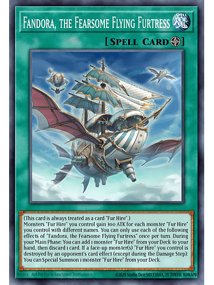 Fandora, the Flying Fighting Furtress - BPRO-EN061 - Common 1st Edition