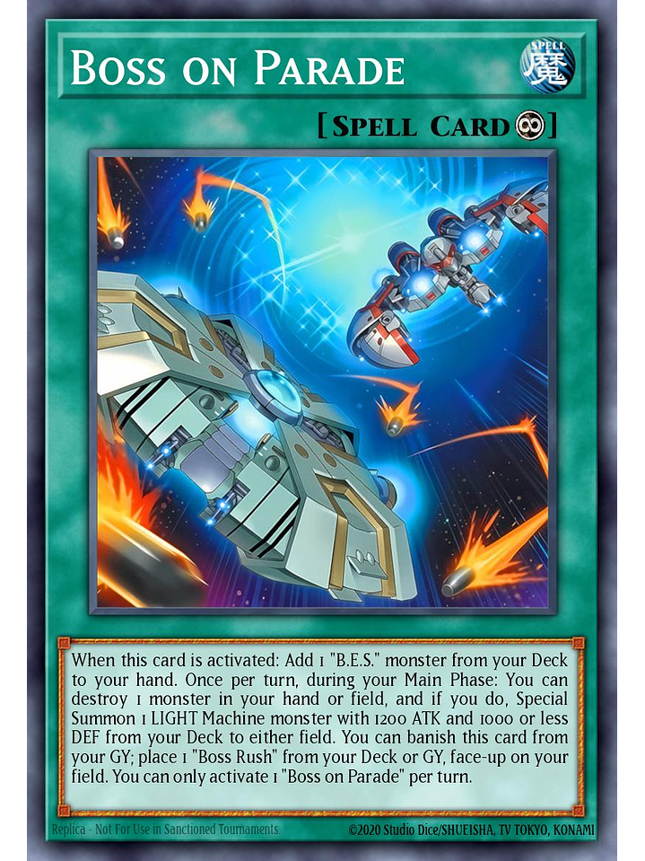 Boss on Parade - BPRO-EN064 - Common 1st Edition 1