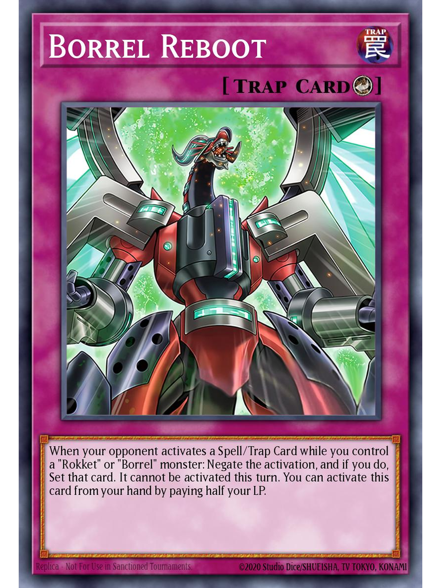 Borrel Reboot - BPRO-EN070 - Super Rare 1st Edition 1