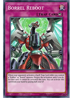 Borrel Reboot - BPRO-EN070 - Super Rare 1st Edition