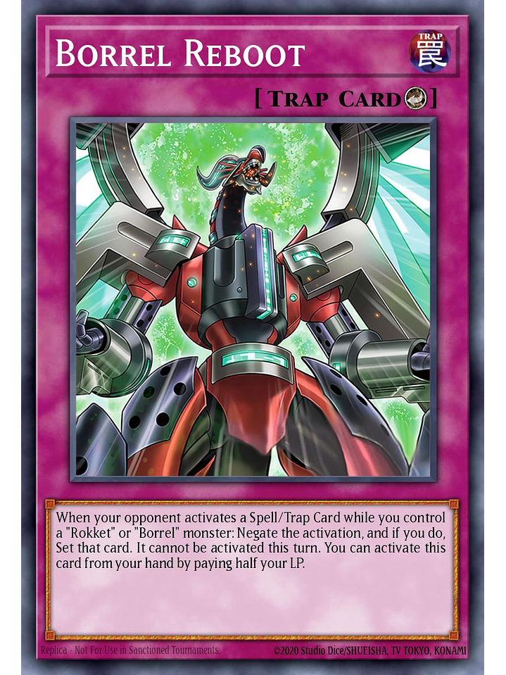 Borrel Reboot - BPRO-EN070 - Super Rare 1st Edition 1