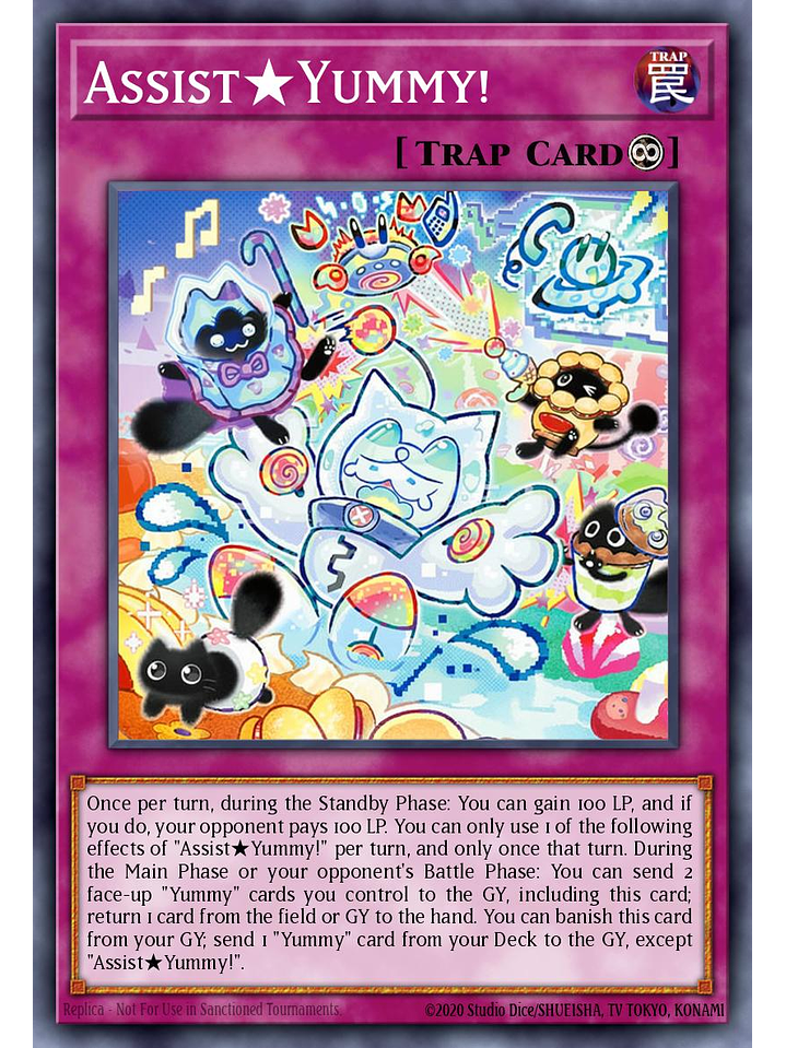 Assist★Yummy! - BPRO-EN076 - Common 1st Edition 1