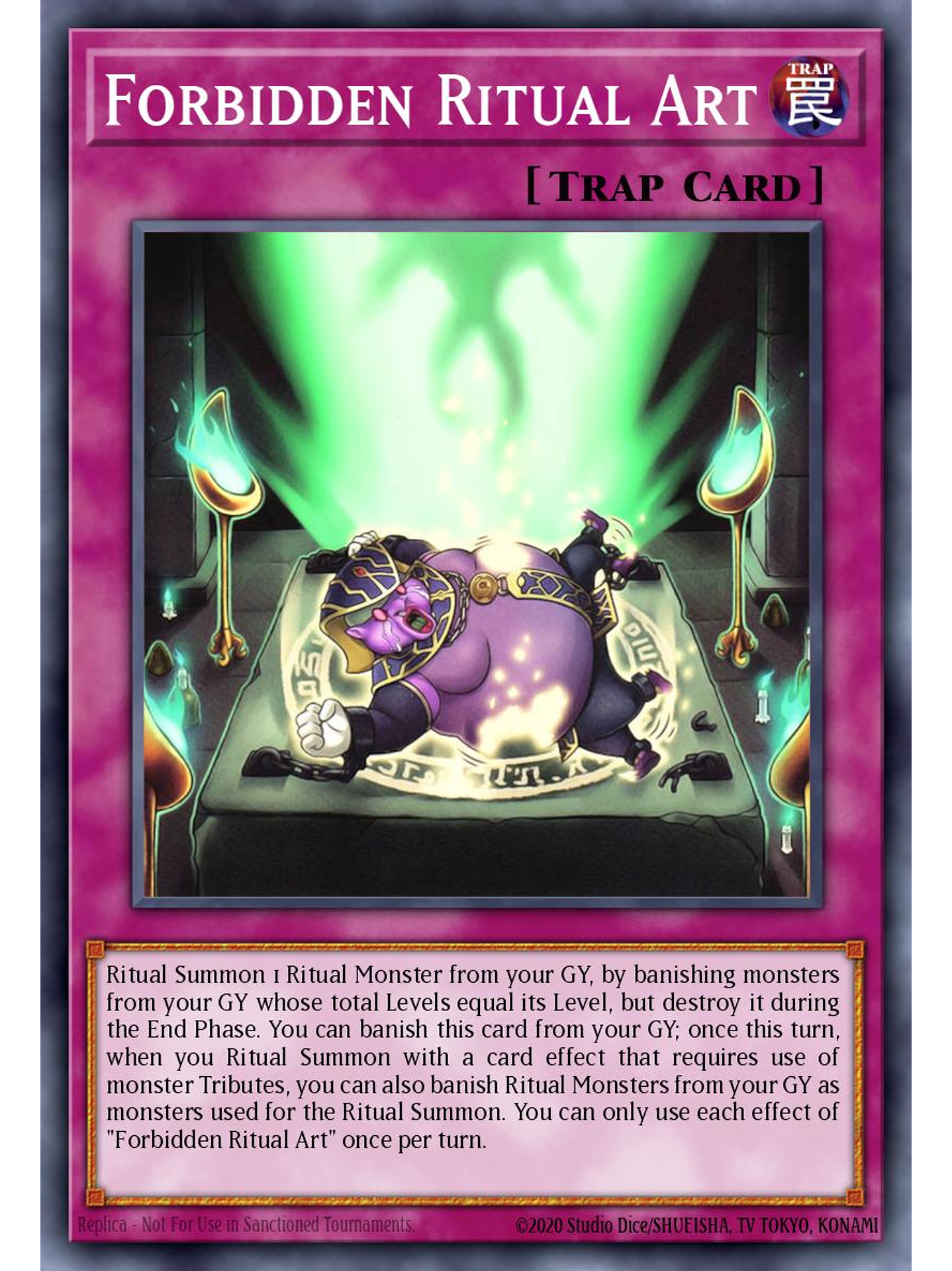 Forbidden Ritual Art - BPRO-EN077 - Common 1st Edition 1