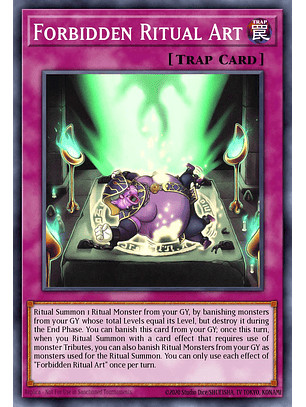 Forbidden Ritual Art - BPRO-EN077 - Common 1st Edition