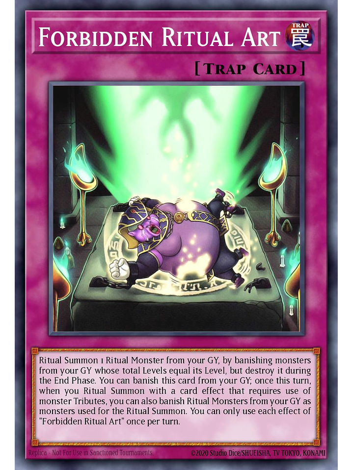 Forbidden Ritual Art - BPRO-EN077 - Common 1st Edition 1